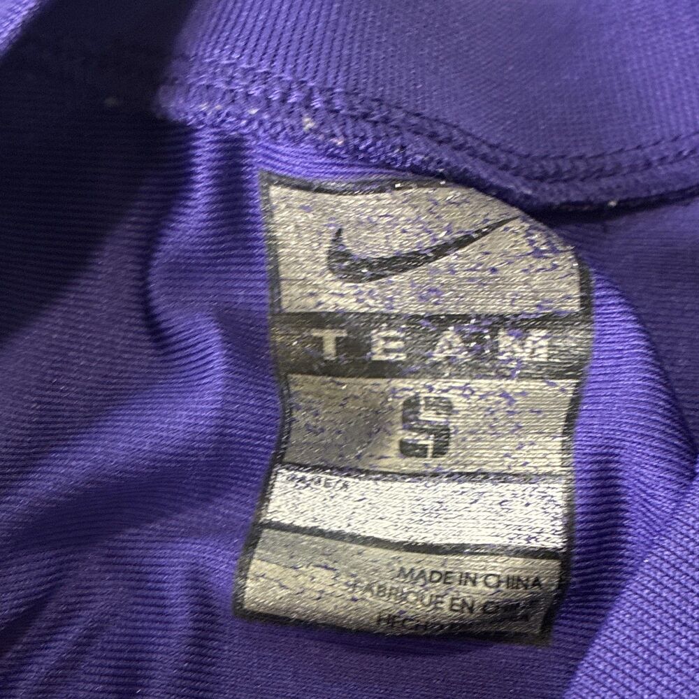 Nike Team LSU Tigers Football Jersey Purple White Gold #8 Size S youth - Picture 5 of 9